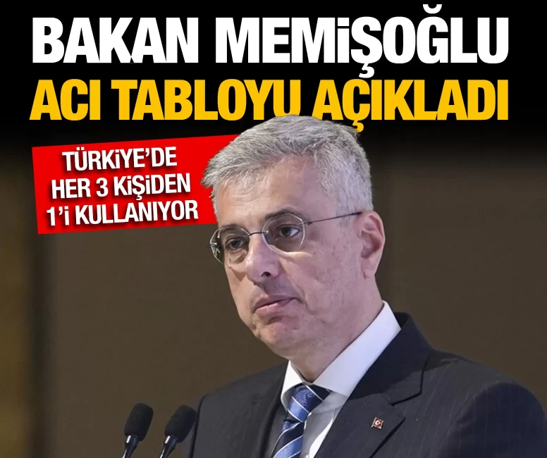 Türkiye'de her 3 kişiden 1'i sigara içiyor