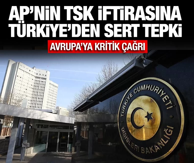 AP’nin TSK iftirasına Türkiye’den sert tepki