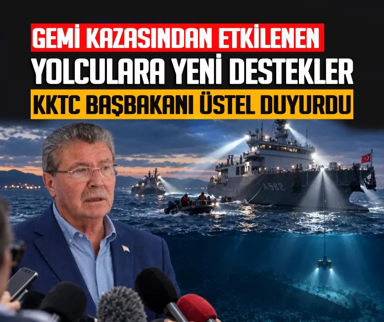 Gemi kazasından etkilenen yolculara yeni destekler açıklandı