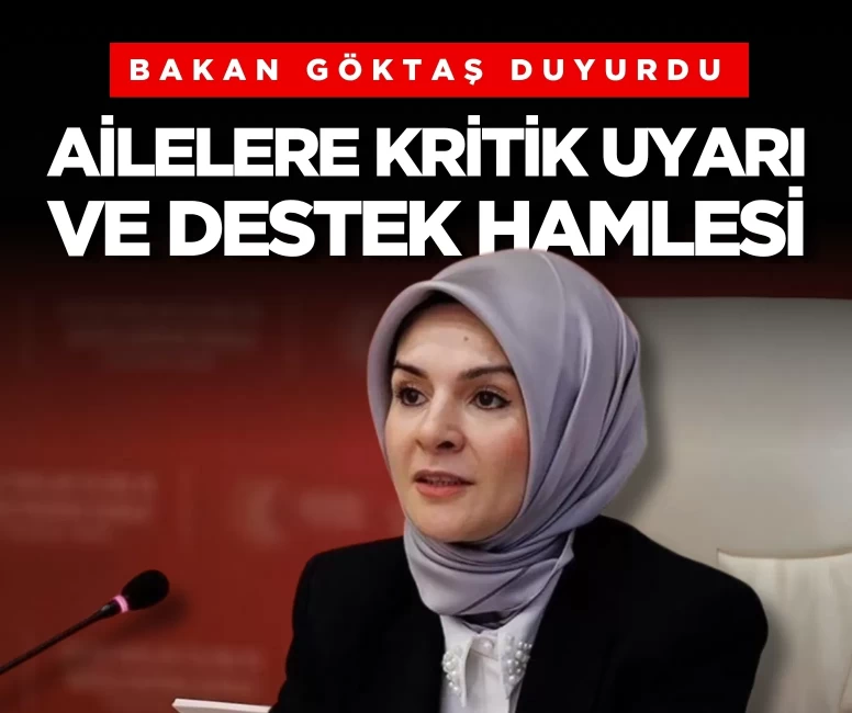 Velilere okul hayatına uyum eğitimi: Bakan Göktaş detayları açıkladı