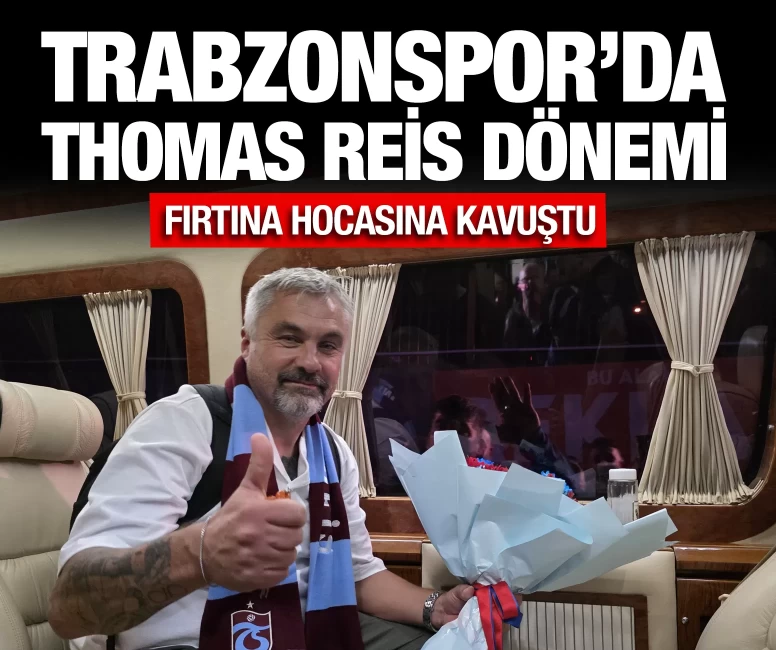Trabzonspor yeni hocasına kavuştu