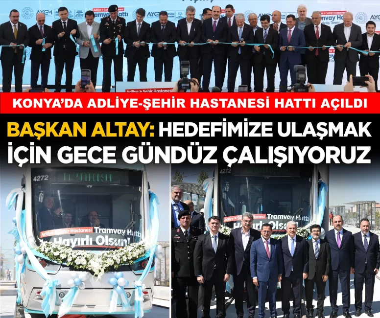 Başkan Altay: Hedefimiz olan 114 kilometreye ulaşmak için gece gündüz çalışıyoruz