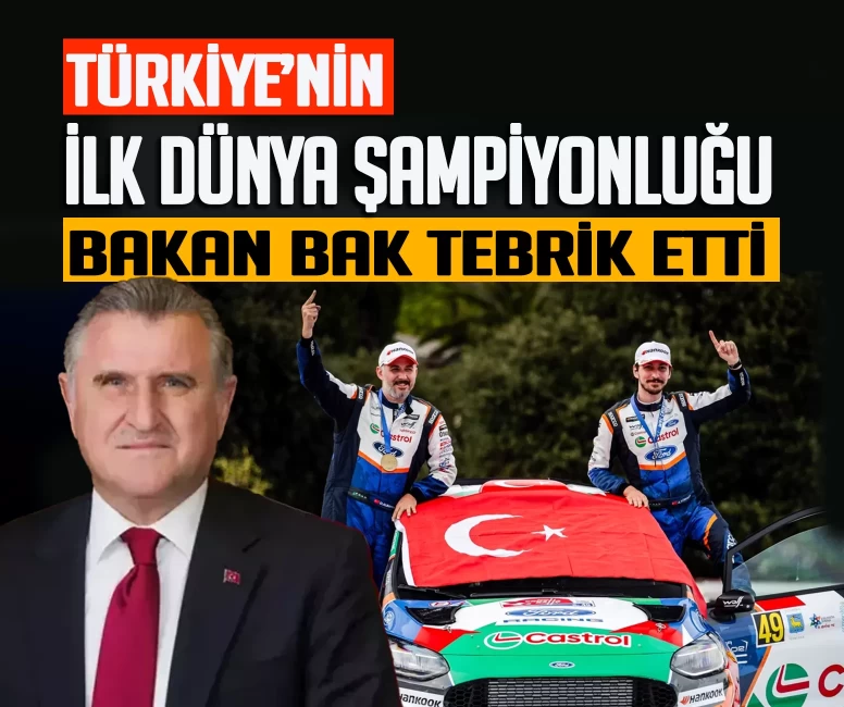 Bakan Bak bayrağımızı dalgalandıran Ali Türkkan’ı tebrik etti