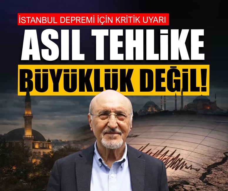 İstanbul depremi için çarpıcı uyarı!