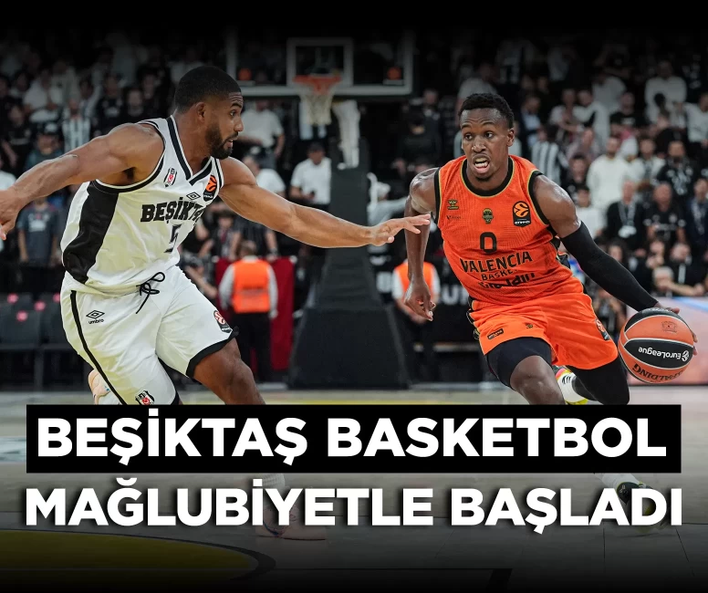 Beşiktaş EuroLeague’e mağlubiyetle başladı