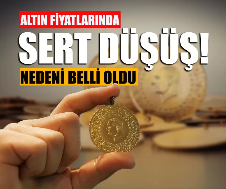 Gram altın sert düştü! Nedeni belli oldu