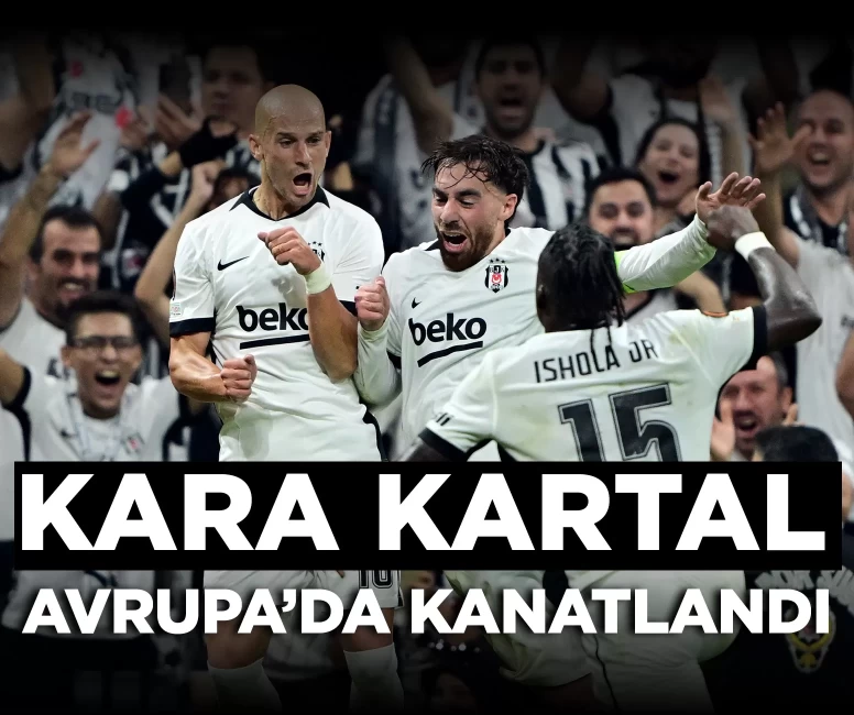 Beşiktaş, Avrupa Ligi'ne 4 gollü galibiyetiyle başladı
