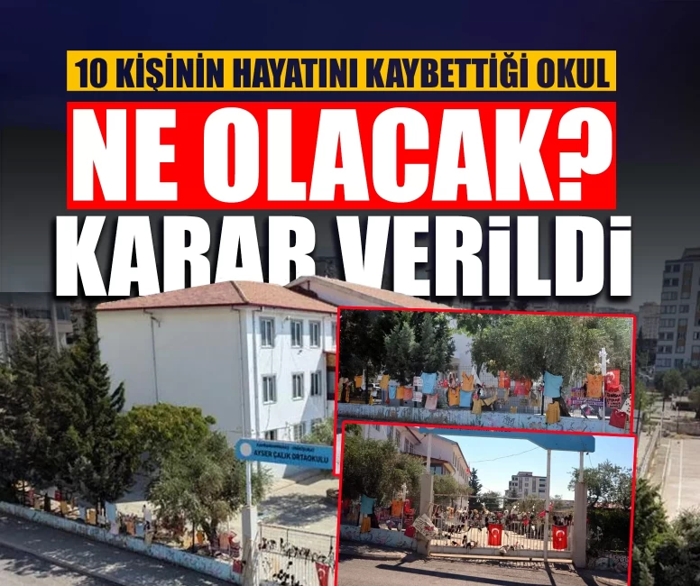 Kahramanmaraş'ta saldırının yaşandığı okul için karar! Ayser Çalık Ortaokulu'nun akıbeti belli oldu!