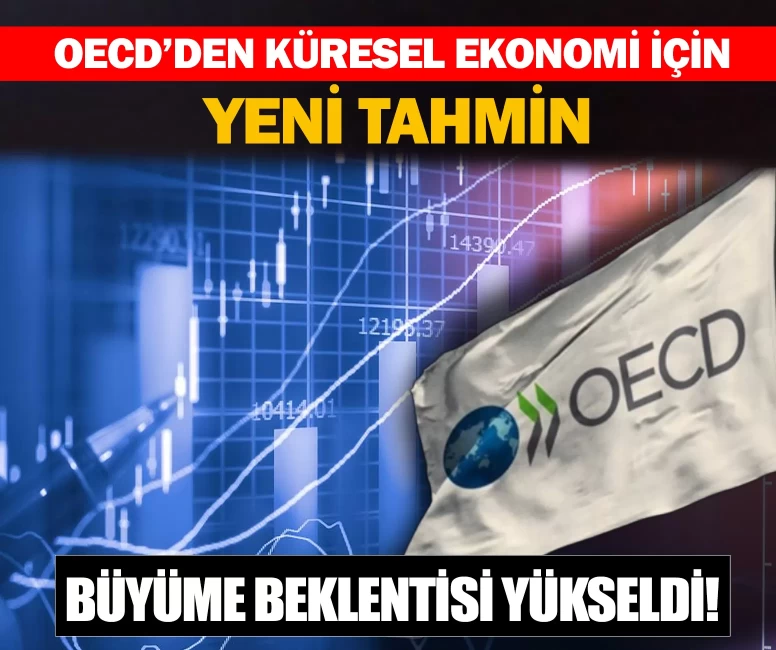 OECD’den küresel ekonomi için yeni tahmin: Büyüme beklentisi yükseldi