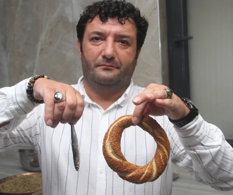 Hamsili simit Ordu'da büyük ilgi görüyor