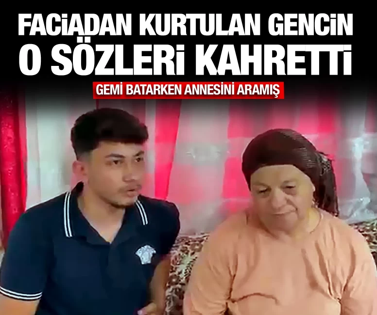 Faciadan kurtulan gencin o sözleri kahretti