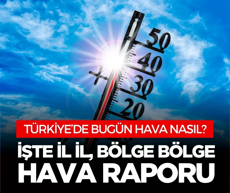 Bazı bölgelerde kuvvetli rüzgar, Karadeniz'de sağanak