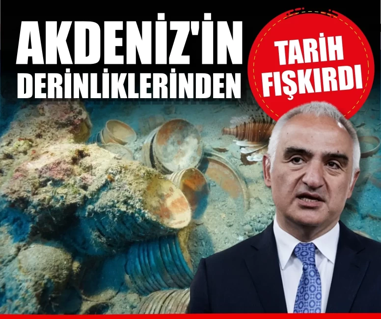 Adrasan açıklarında 2 bin 100 yıllık batıktan binlerce eser çıkarıldı