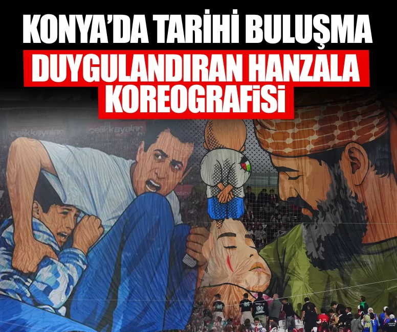Konya’dan Filistin ile anlamlı maç