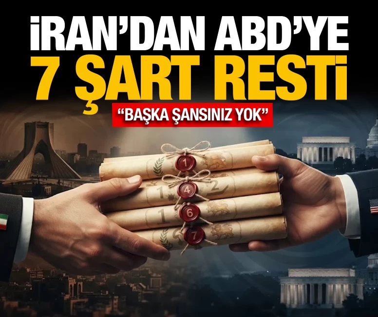 İran'dan ABD'ye 7 şart resti