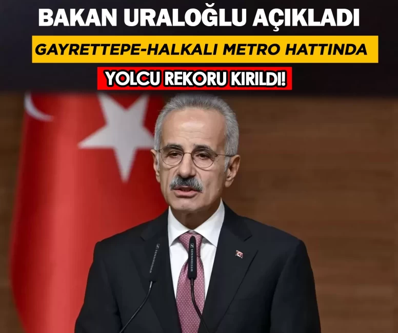 Gayrettepe-Halkalı Metro hattında rekor! Günlük yolcu sayısı 57 bini aştı