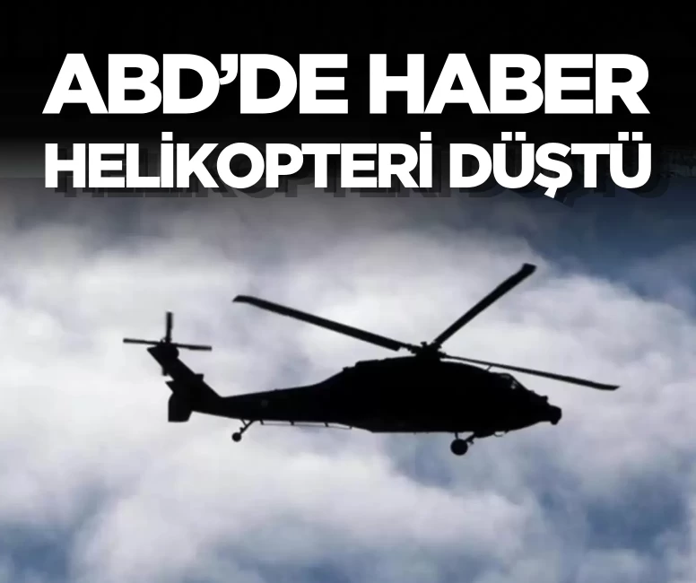 Los Angeles’ta haber helikopteri düştü: 3 kişi hayatını kaybetti