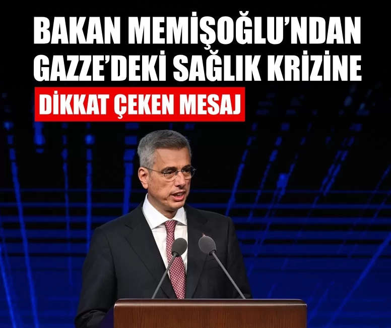 Bakan Memişoğlu BM’de konuştu: Gazze için dikkat çeken mesaj