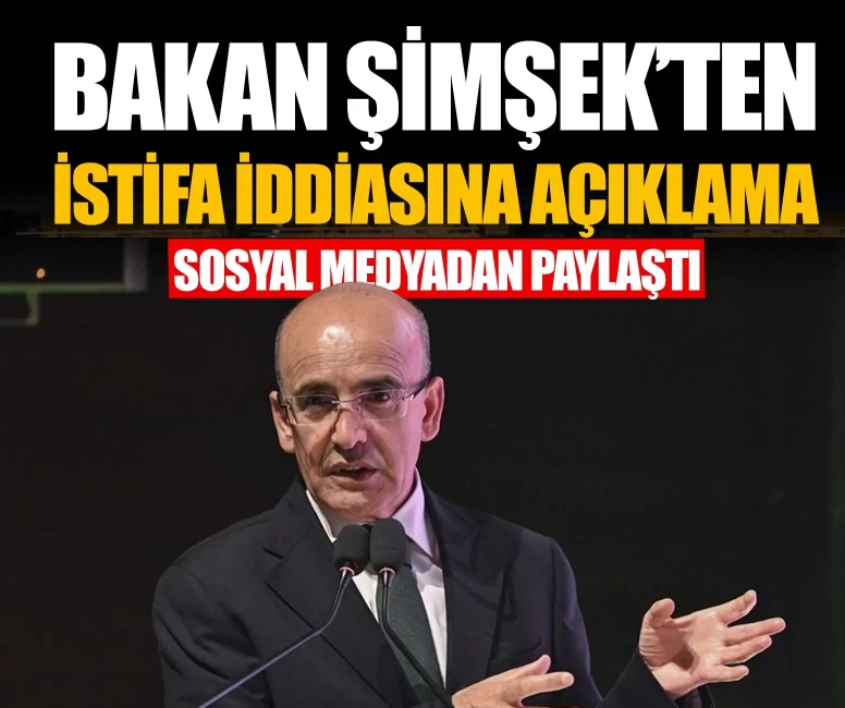 ‘İstifa etti’ iddiası: Bakan Şimşek ve DMM’den açıklama