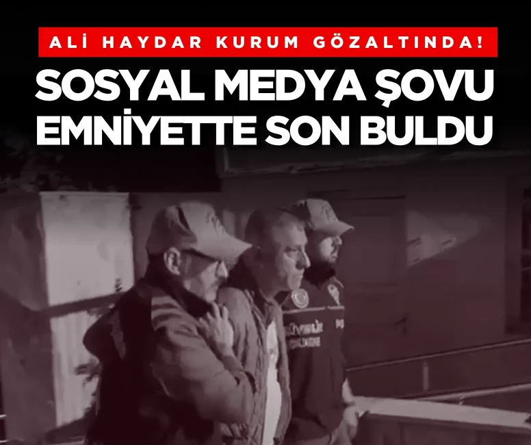 Vanlı Kara Haydar'ın ardından Ali Haydar Kurum da gözaltında!