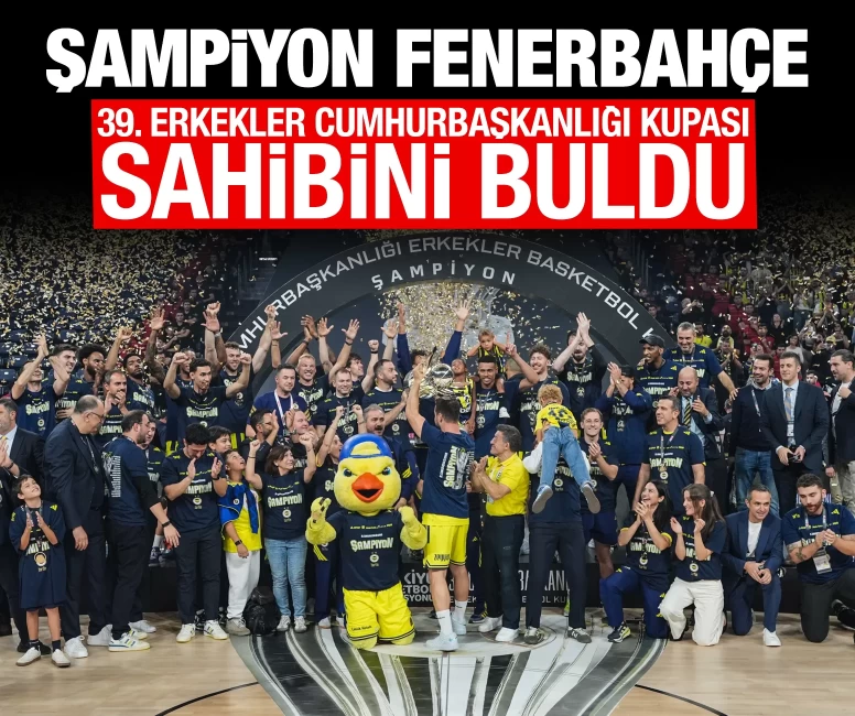 39. Erkekler Cumhurbaşkanlığı Kupası sahibini buldu