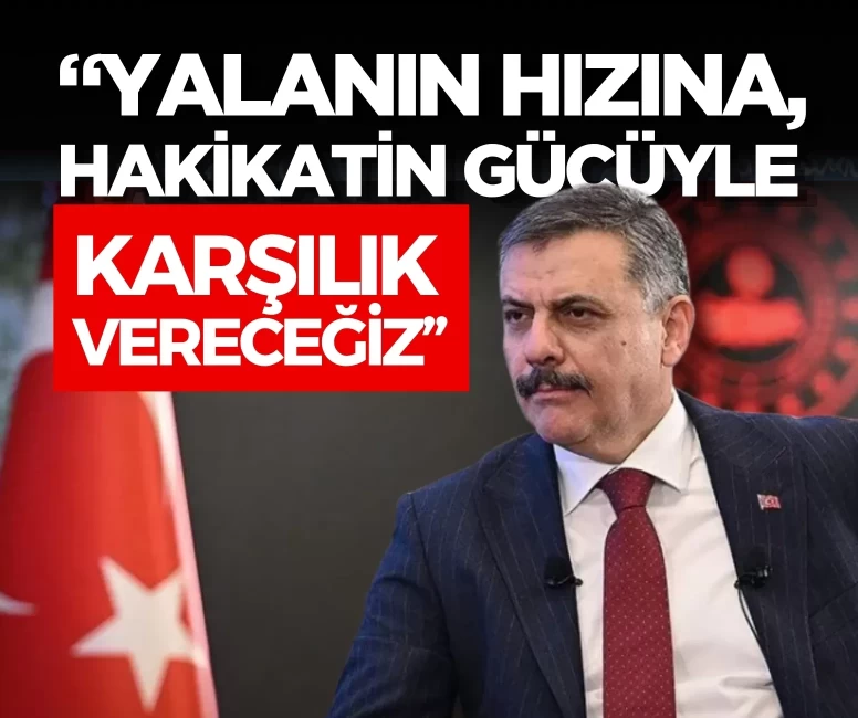Yalanın hızına hakikatin gücüyle karşı koyacağız, bilgiyi doğrulamadan paylaşmayın!