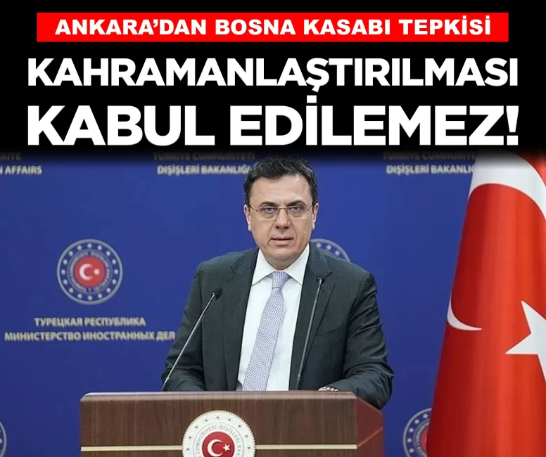 ‘Bosna Kasabı’ Mladiç için düzenlenen törene Ankara’dan sert tepki