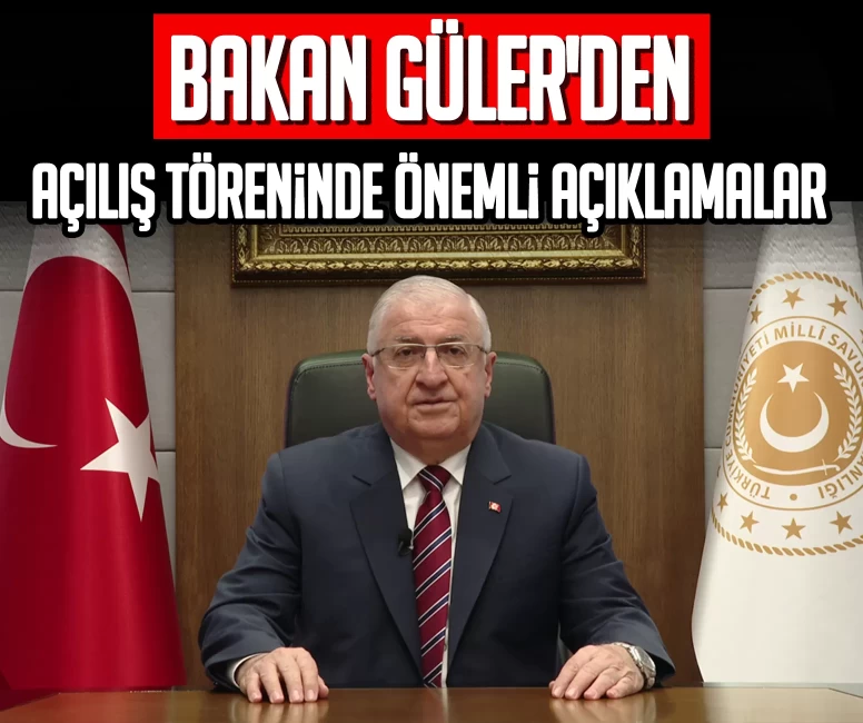 Milli Savunma Bakanı Yaşar Güler'den Türkiye Muharip Gaziler Derneği Genel Merkezi'nin açılışında önemli açıklamalar