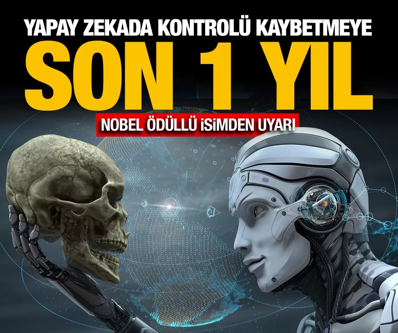 Yapay zekada kontrolü kaybetmeye son 1 yıl