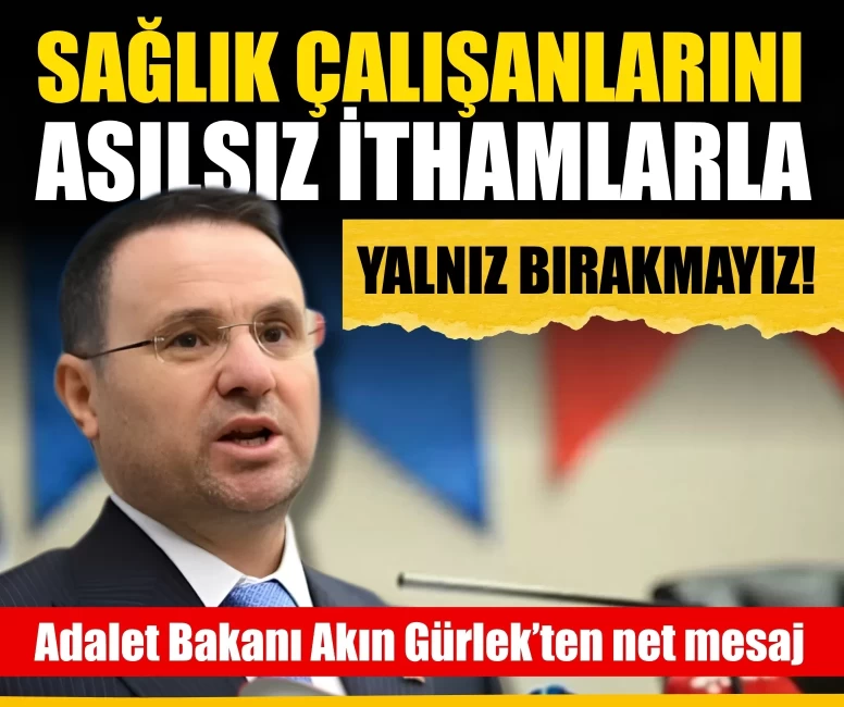 Sağlık çalışanları için yeni mesaj