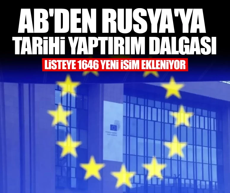 AB'den Rusya'ya tarihi yaptırım dalgası