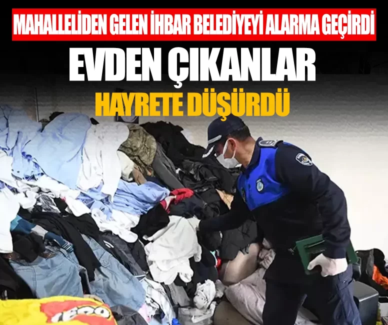 Ordu'da şaşırtan olay! Mahalleliden gelen ihbar belediyeyi alarma geçirdi: Bir ev ve bahçesinden çıkanlar hayrete düşürdü