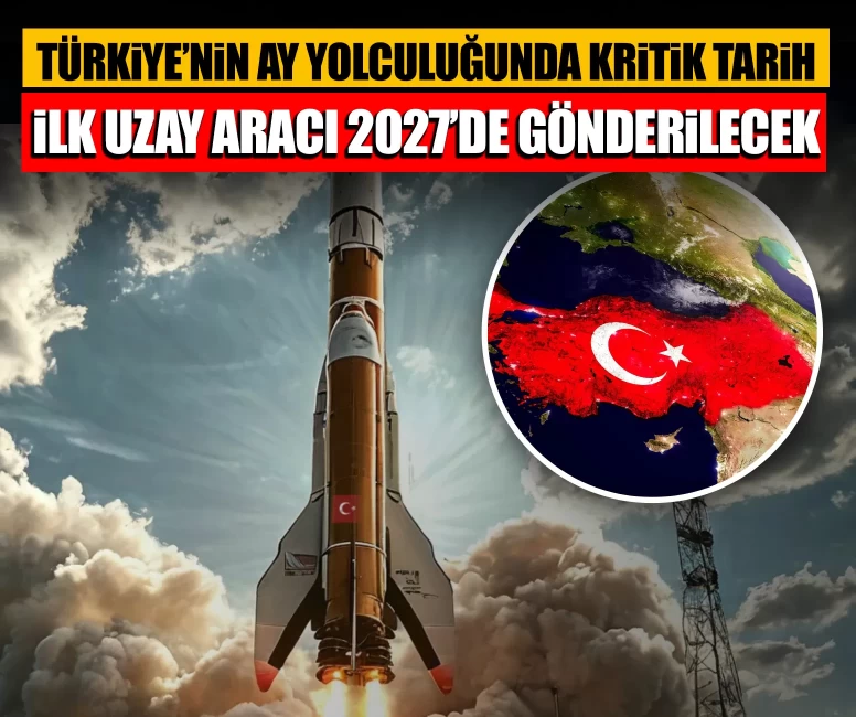 Türkiye’nin ay yolculuğunda kritik tarih: İlk uzay aracı 2027’de gönderilecek