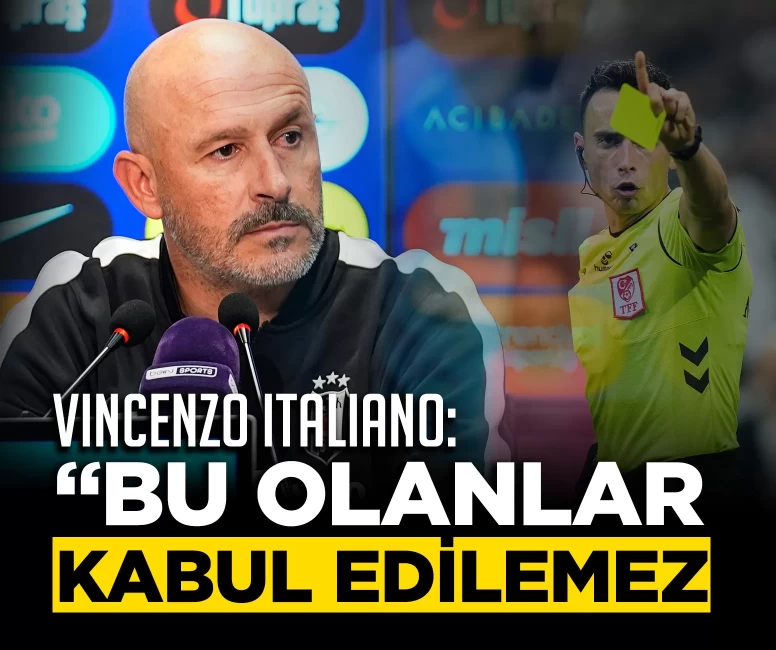 Vincenzo Italiano: "Gerçekten kabul edilemez"