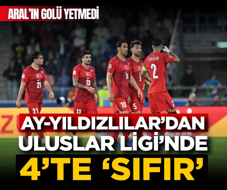 Ay-yıldızlılardan Uluslar Ligi'nde 4'te 'sıfır'