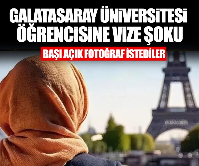 Galatasaray Üniversitesi öğrencisine vize şoku