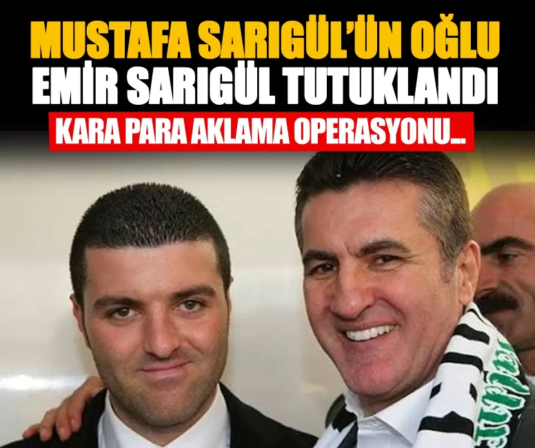 Emir Sarıgül tutuklandı