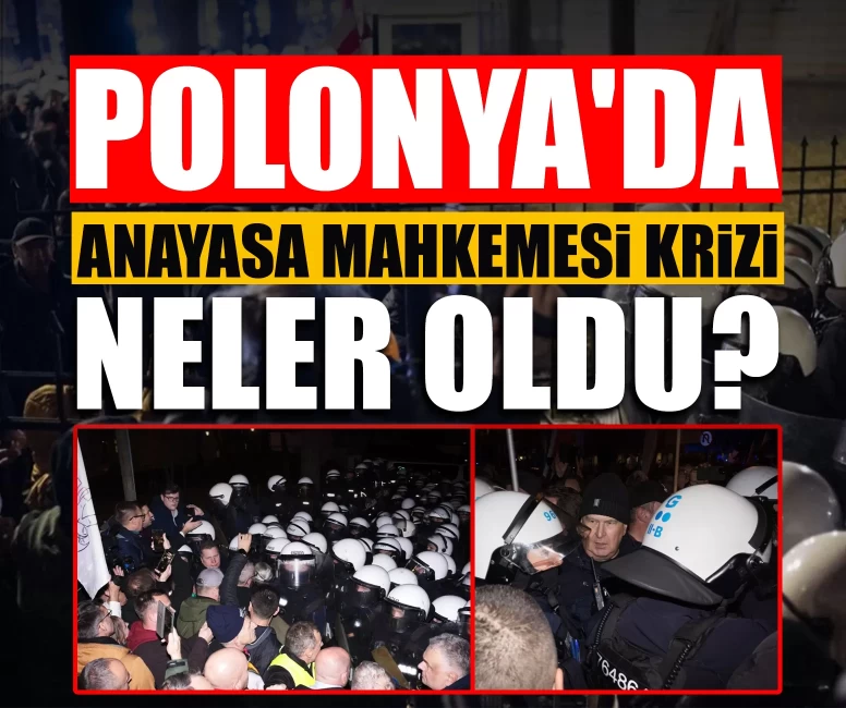 Polonya’da Anayasa Mahkemesi düğümü: Polis müdahalesi ve istifalar peş peşe