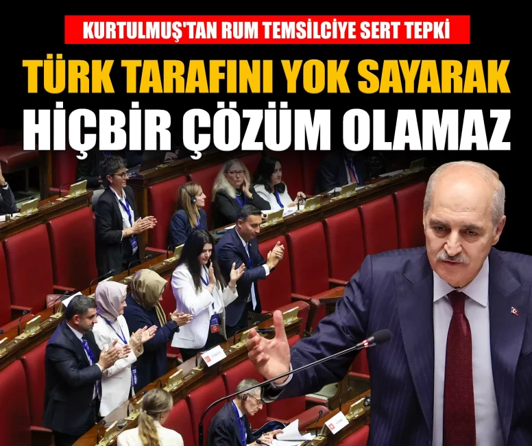 Kurtulmuş'tan Rum temsilcinin iddialarına sert tepki: 'Türk tarafını yok sayarak Kıbrıs’ta hiçbir çözüm olamaz'