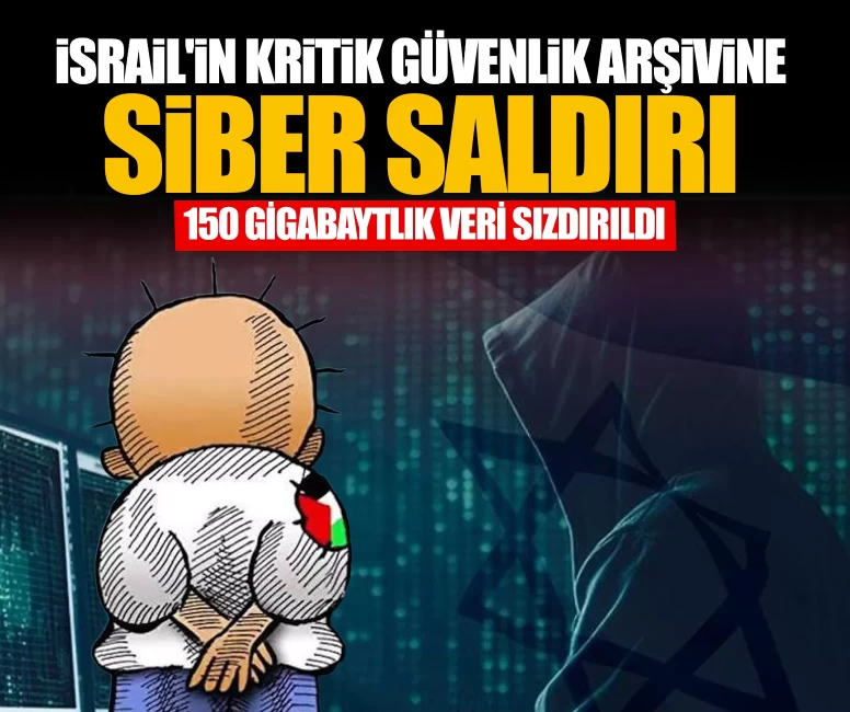 İsrail'in kritik güvenlik arşivine siber saldırı