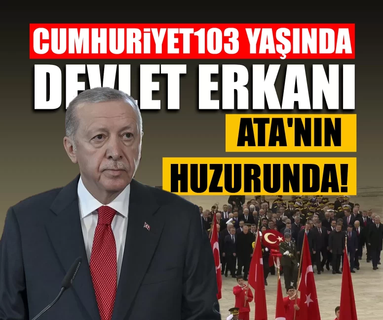 Devlet erkanı Ata'nın huzurunda!