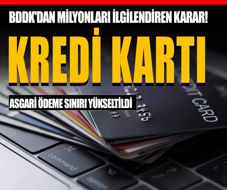 BDDK'dan milyonları ilgilendiren karar: Kredi kartı ve cep telefonu taksitlerinde yeni dönem