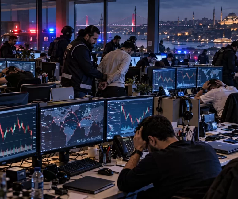 İstanbul'da geniş çaplı forex operasyonu! 95 şüpheli gözaltına alındı