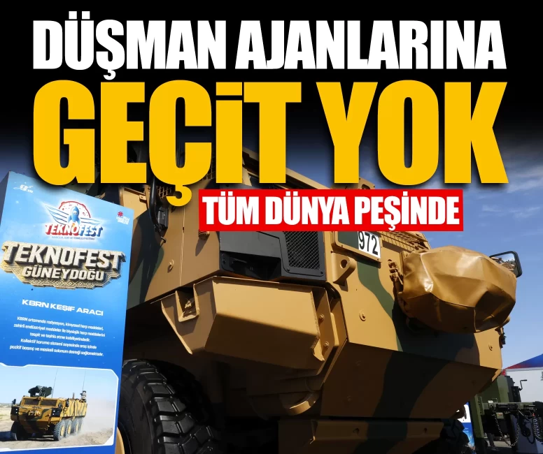 Düşman ajanlarına geçit yok