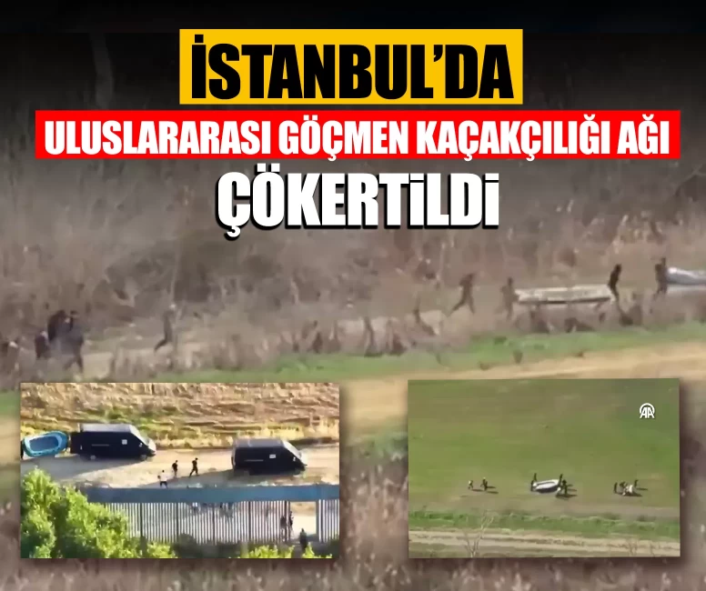 İstanbul’da uluslararası göçmen kaçakçılığı ağı çökertildi: 14 şüpheli yakalandı