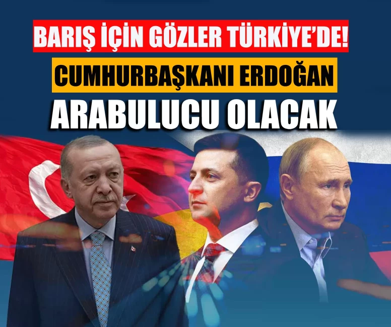 Cumhurbaşkanı Erdoğan, Rusya-Ukrayna arasında arabulucu olabilir