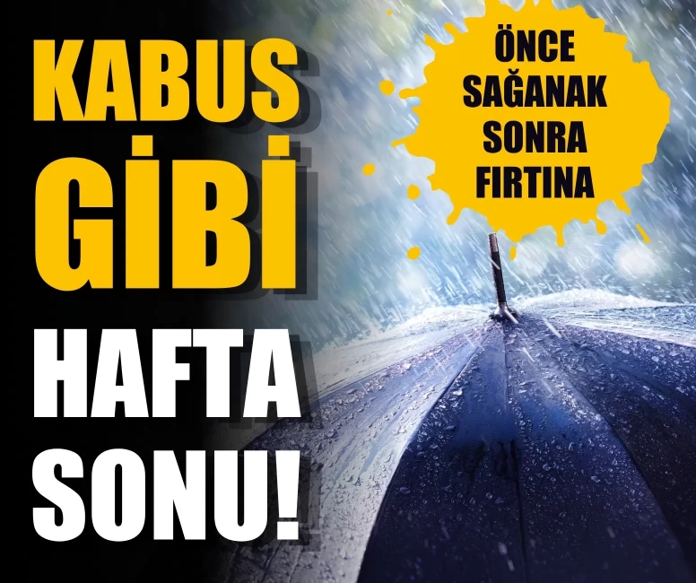 İstanbul dahil birçok il için yağış uyarısı! İşte hava durumu