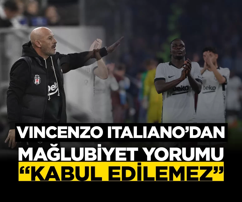 Vincenzo Italiano'dan mağlubiyet tepkisi