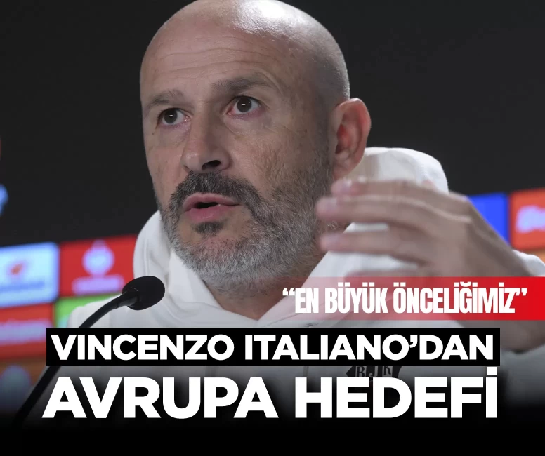 Vincenzo Italiano'dan Avrupa hedefi