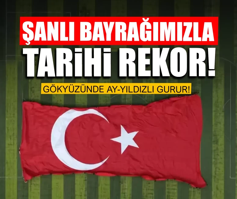 Gökyüzünde nefes kesen rekor: Özel Kuvvetler’den 3 bin metrekarelik gösteri!